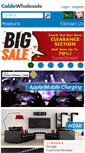 Mobile Screenshot of cablewholesale.com